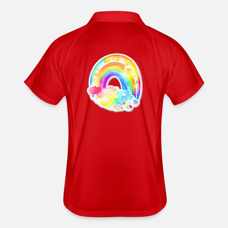 Rainbow Men's Polo breathable