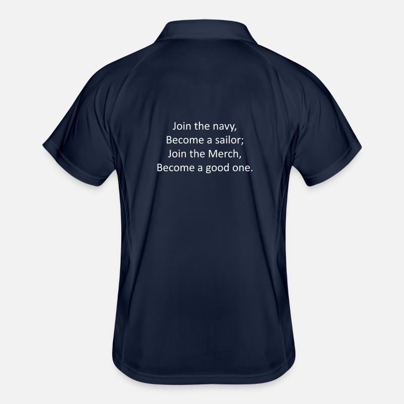 Merchant Navy Tee Men's Polo breathable