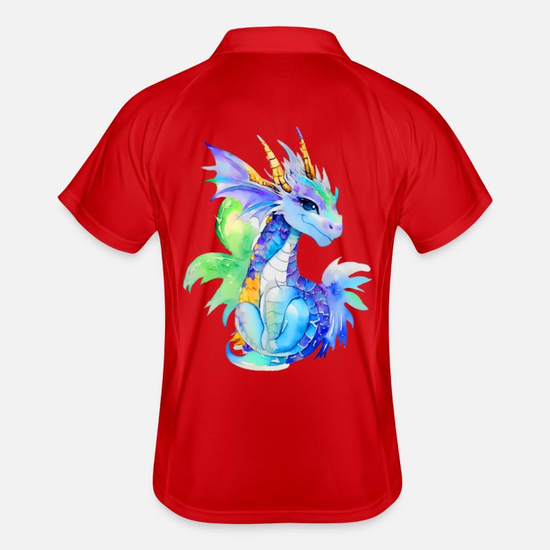 Petit Dragon Polo respirant Homme