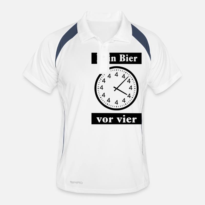 bier Männer Polo atmungsaktiv