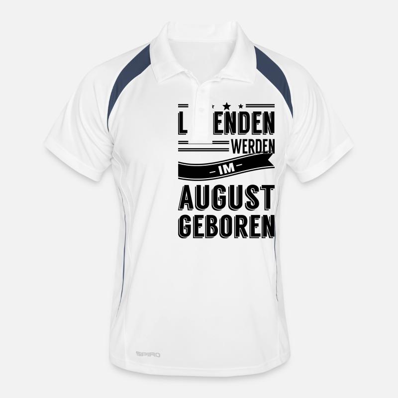August Legenden Männer Polo atmungsaktiv