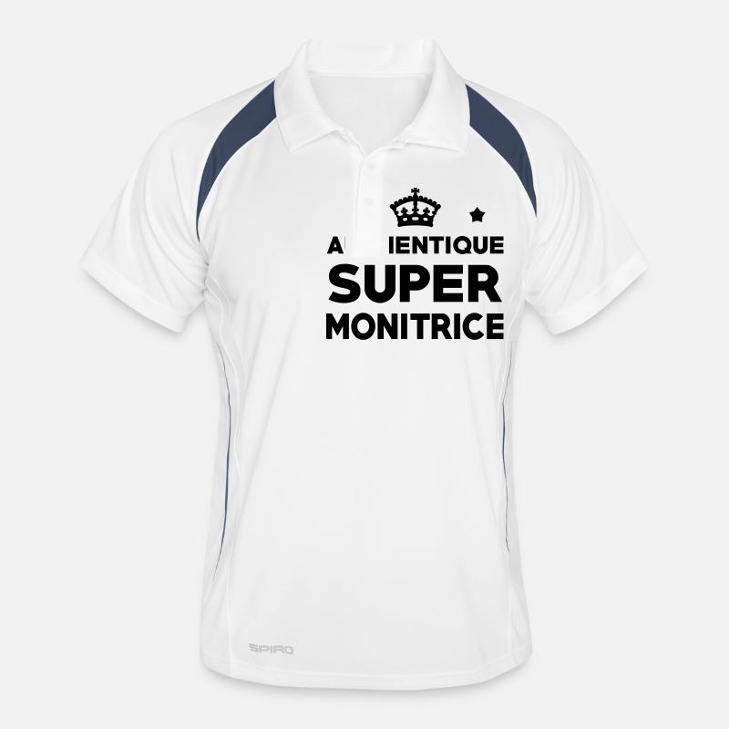 Moniteur / Monitrice / Mono / Formation / Ski Polo respirant Homme