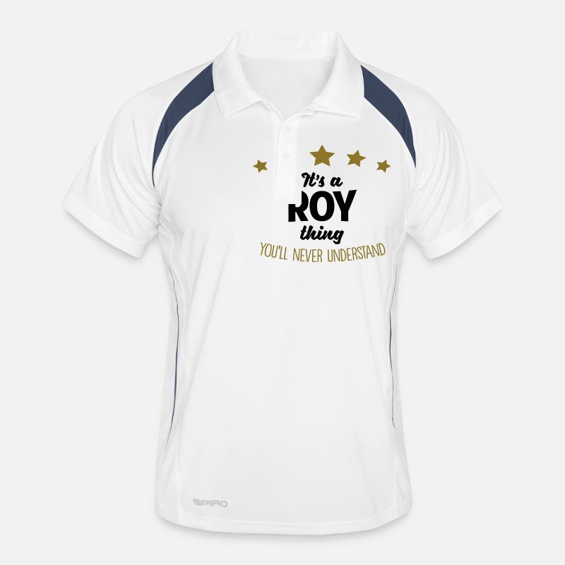 It's a roy name thing stars never underst Men's Polo breathable