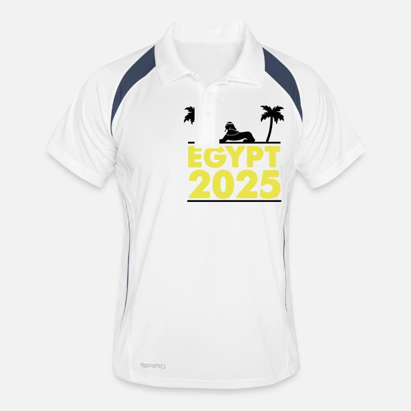 Égypte 2025 Polo respirant Homme