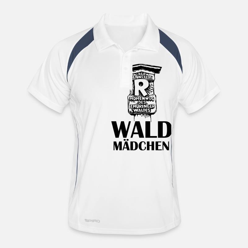 Wald Mädchen Rennsteig Männer Polo atmungsaktiv