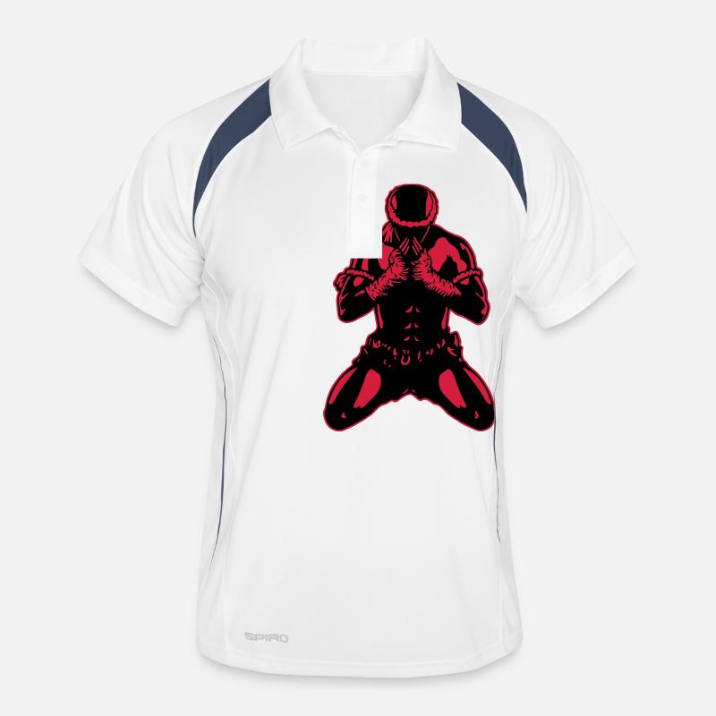 muay_thai_fighter04b Men's Polo breathable