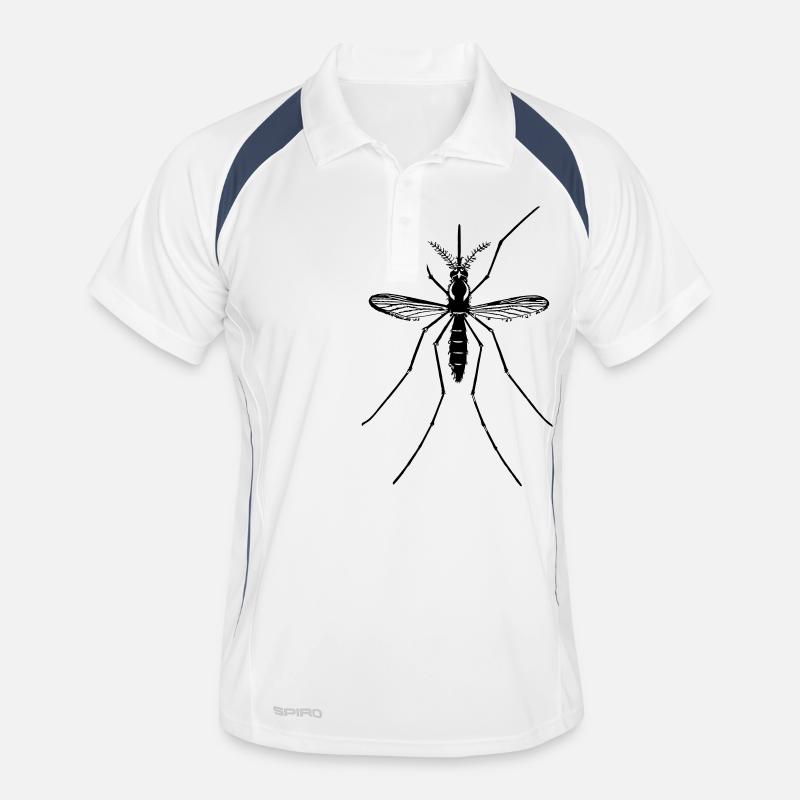 moustiques Mosquito Polo respirant Homme