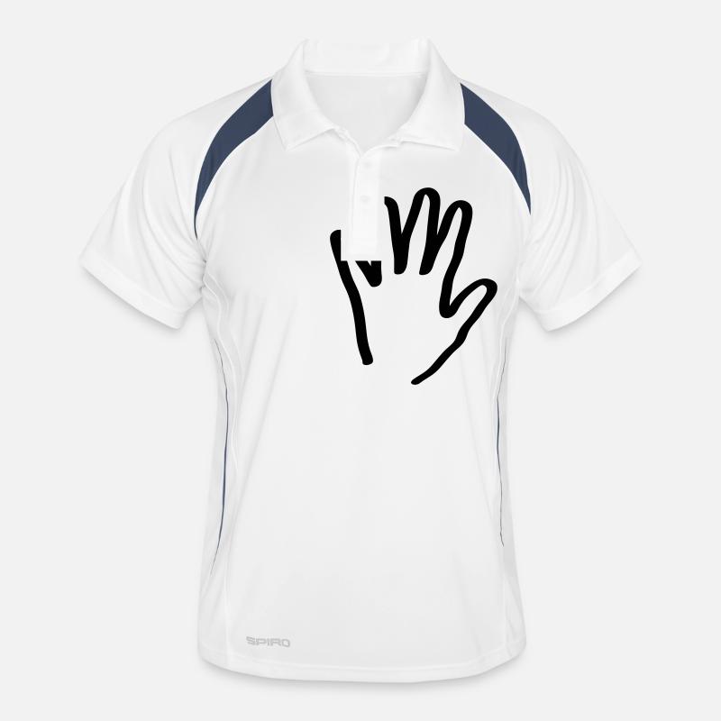 hand Männer Polo atmungsaktiv