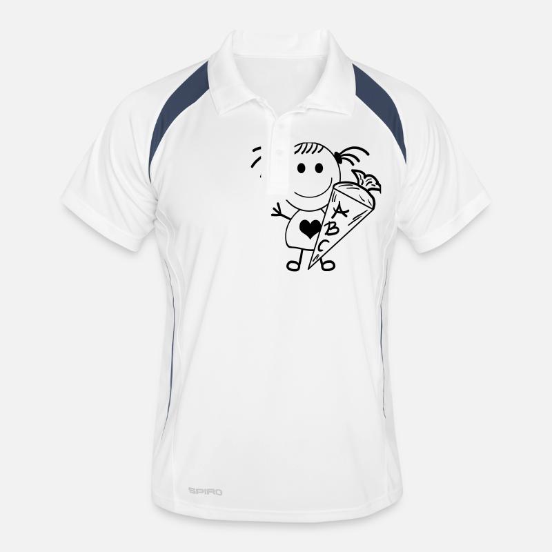 Schulkind Strichmädchen Männer Polo atmungsaktiv