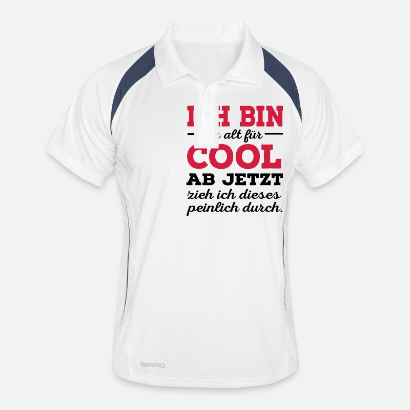alt Männer Polo atmungsaktiv