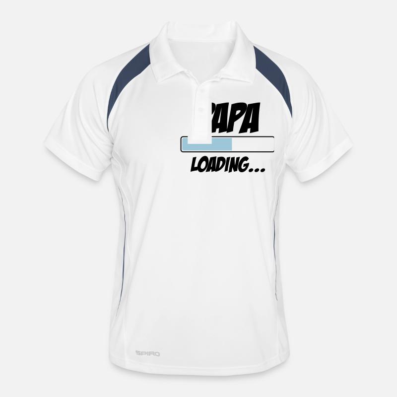 Papa Loading... Men's Polo breathable