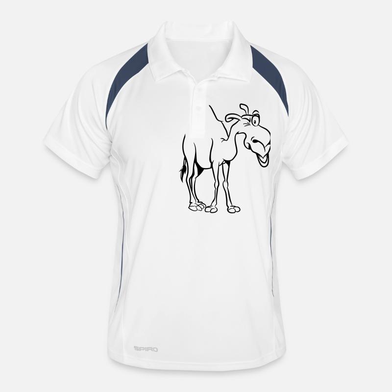 Kamel Männer Polo atmungsaktiv