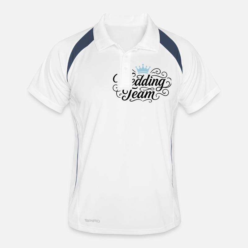 Équipe de mariage Hochzeit Polo respirant Homme