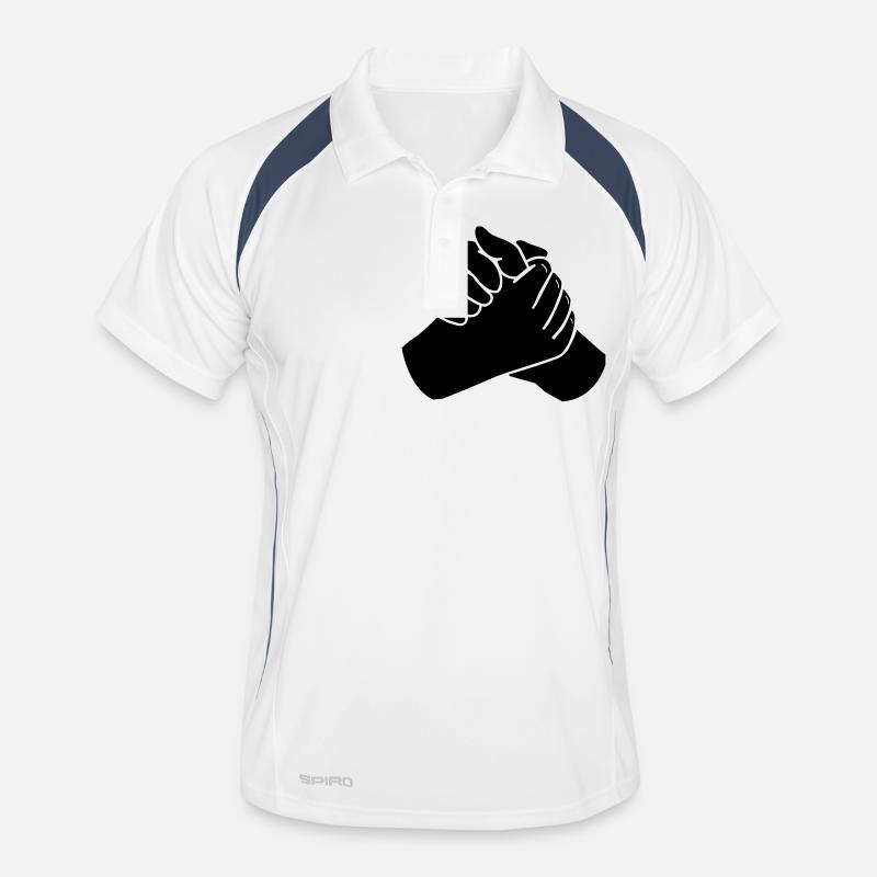 haende_01 Men's Polo breathable