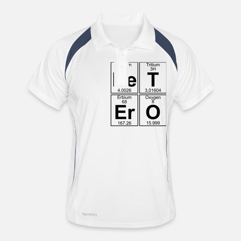 He-T-Er-O (hetero) Men's Polo breathable