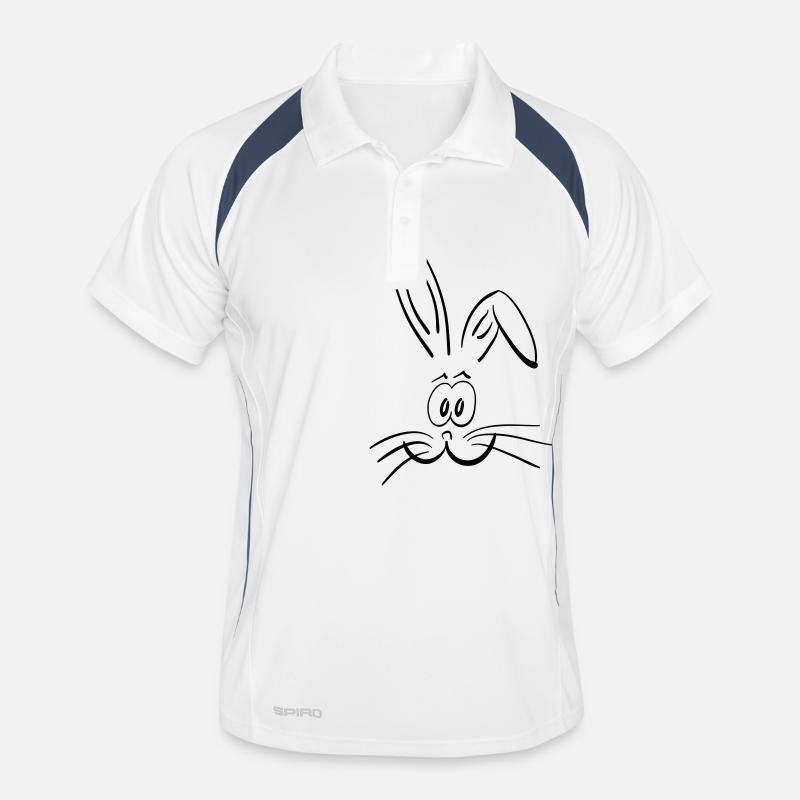 Lapin de Pâques Polo respirant Homme