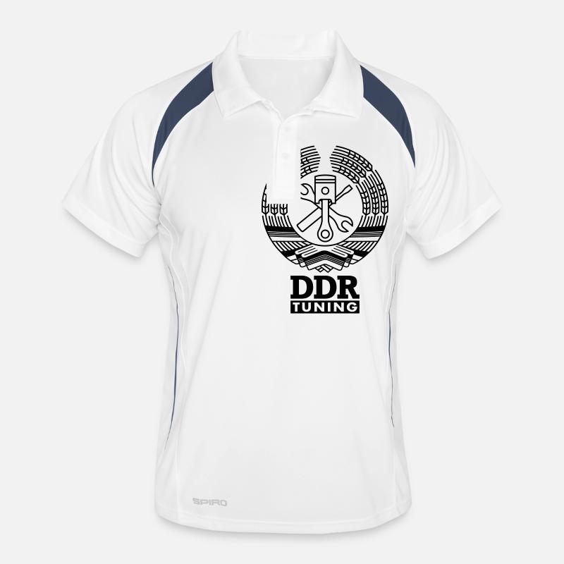 DDR Tuning Coat of Arms 1c Men's Polo breathable