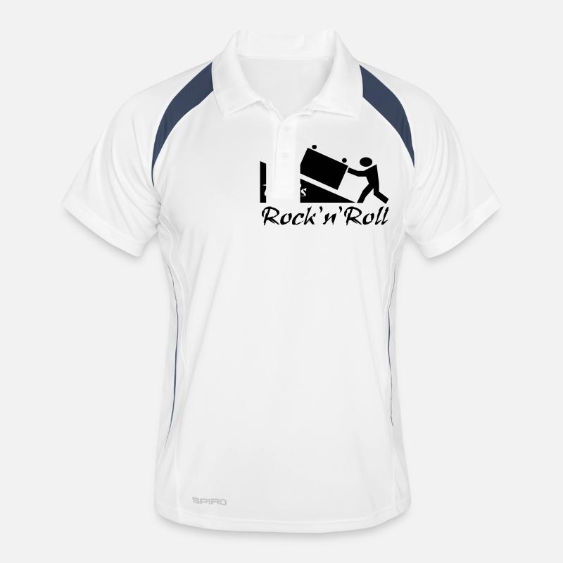 thatsrocknroll Männer Polo atmungsaktiv