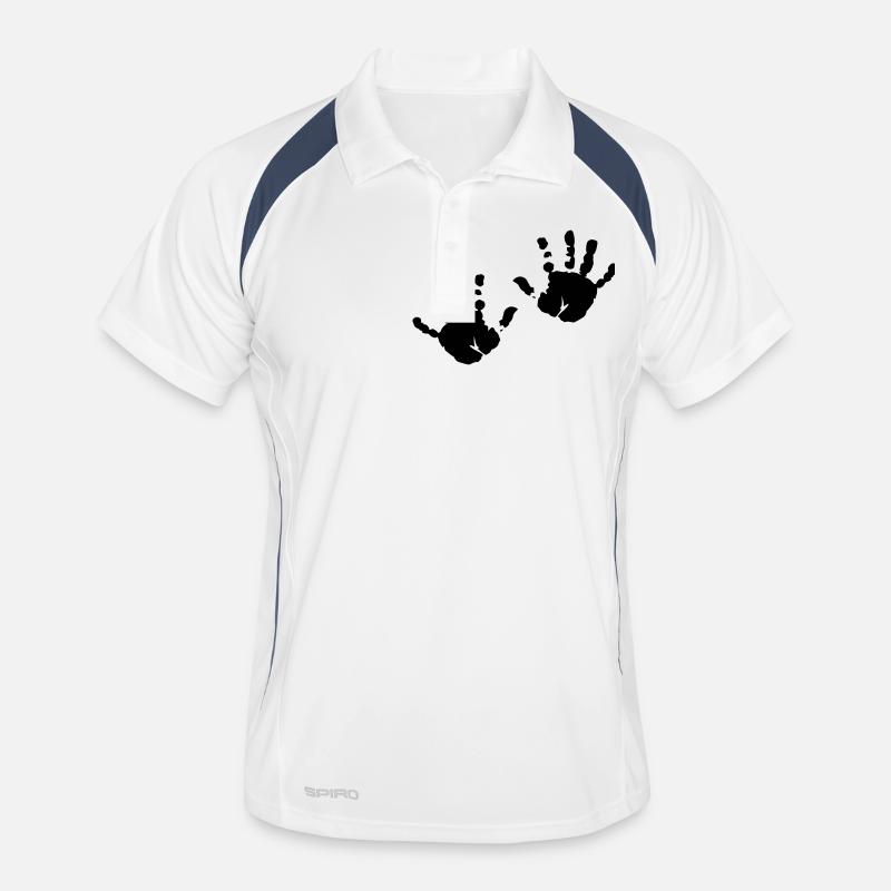 kinderhande Polo respirant Homme