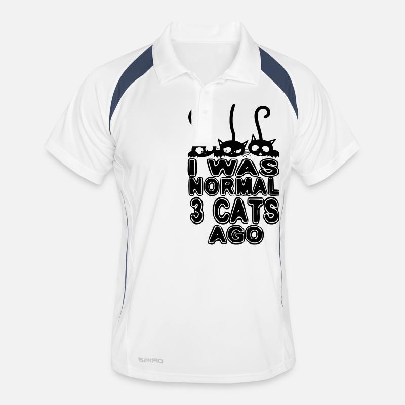 J'étais normale avant 3 chats Polo respirant Homme