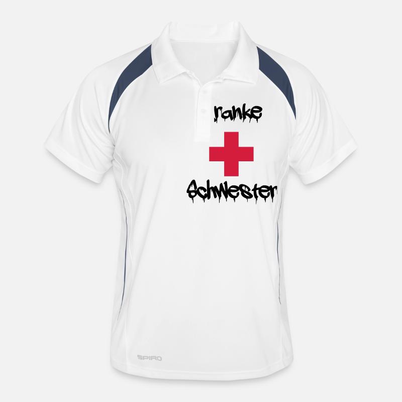 kranke schwester Männer Polo atmungsaktiv