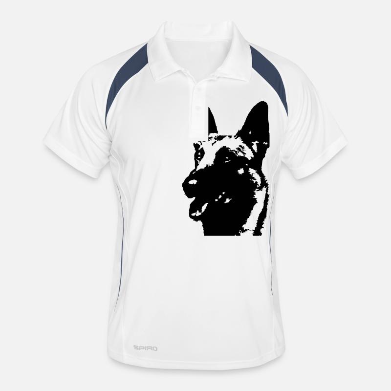 Malinois Männer Polo atmungsaktiv