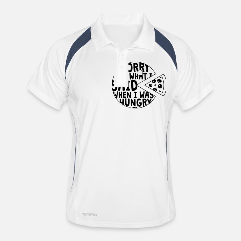 désolé pour ce que j’ai dit quand j’avais faim Polo respirant Homme