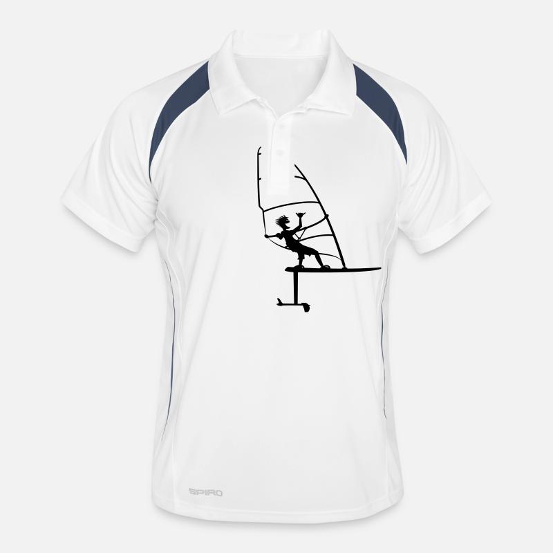 Windfoil Polo respirant Homme
