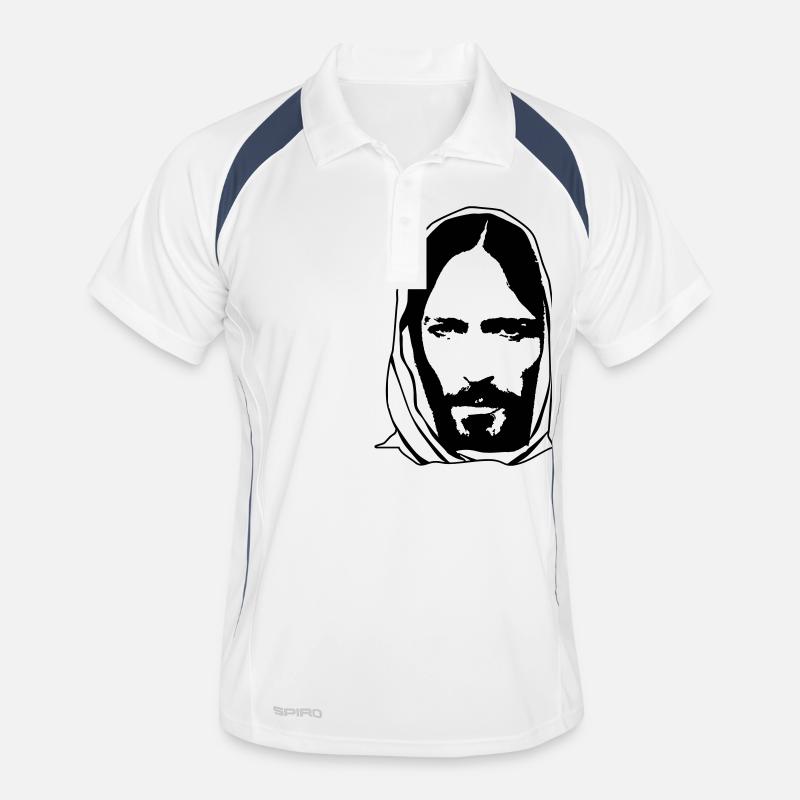 Jesus de Männer Polo atmungsaktiv