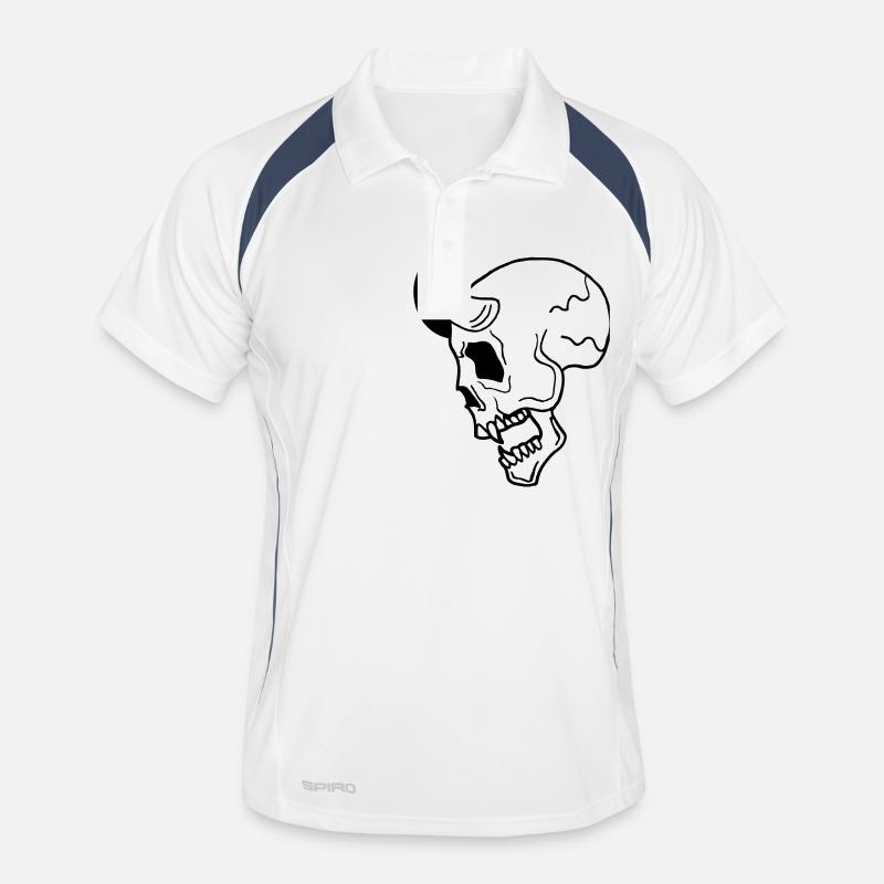 Skull Polo respirant Homme