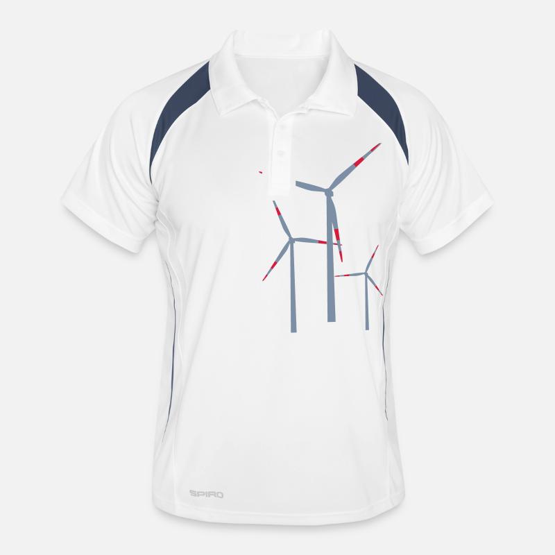 clean power Men's Polo breathable