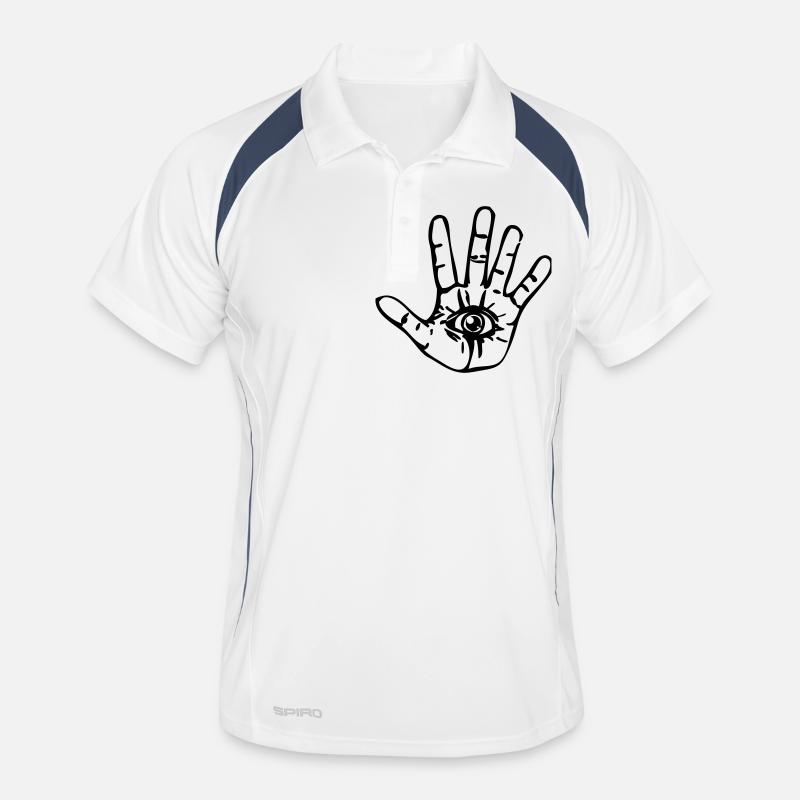 Seeing Hand Men's Polo breathable