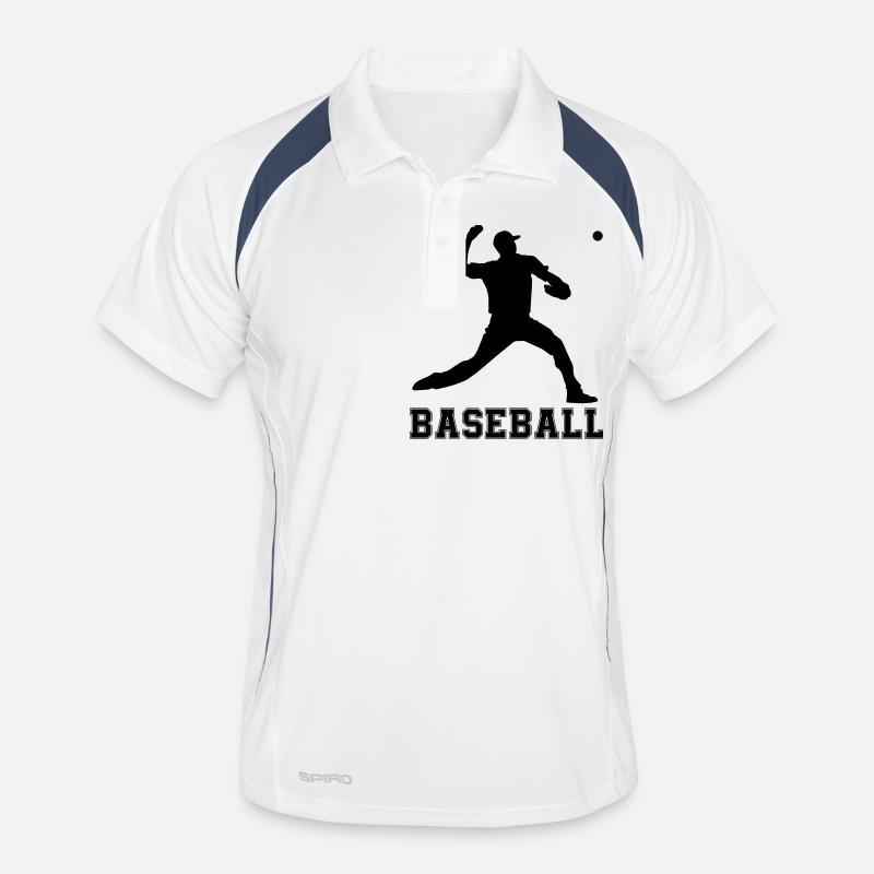 base-ball Polo respirant Homme