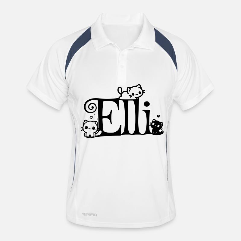 Elli surname First name Kitten name Men's Polo breathable