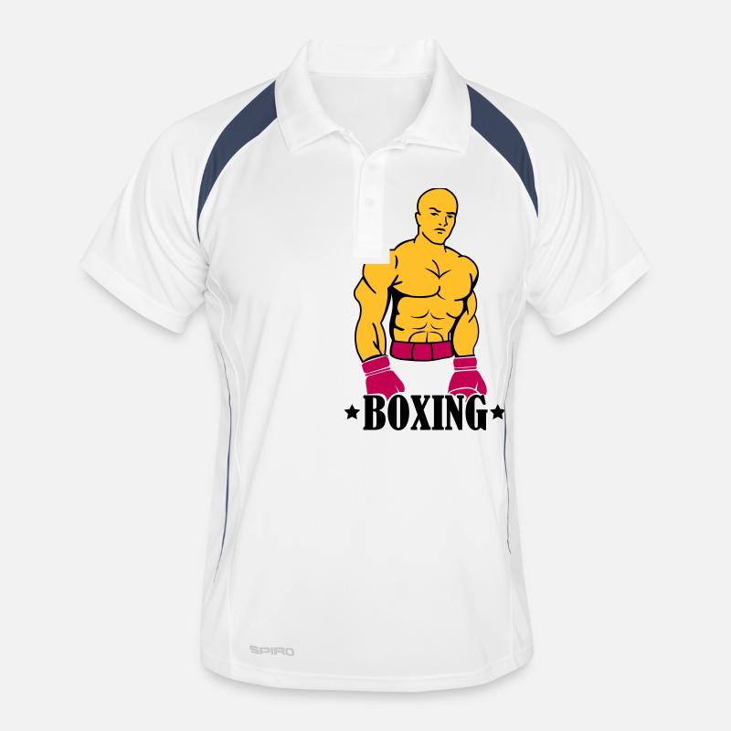 Boxeur de boxe Polo respirant Homme