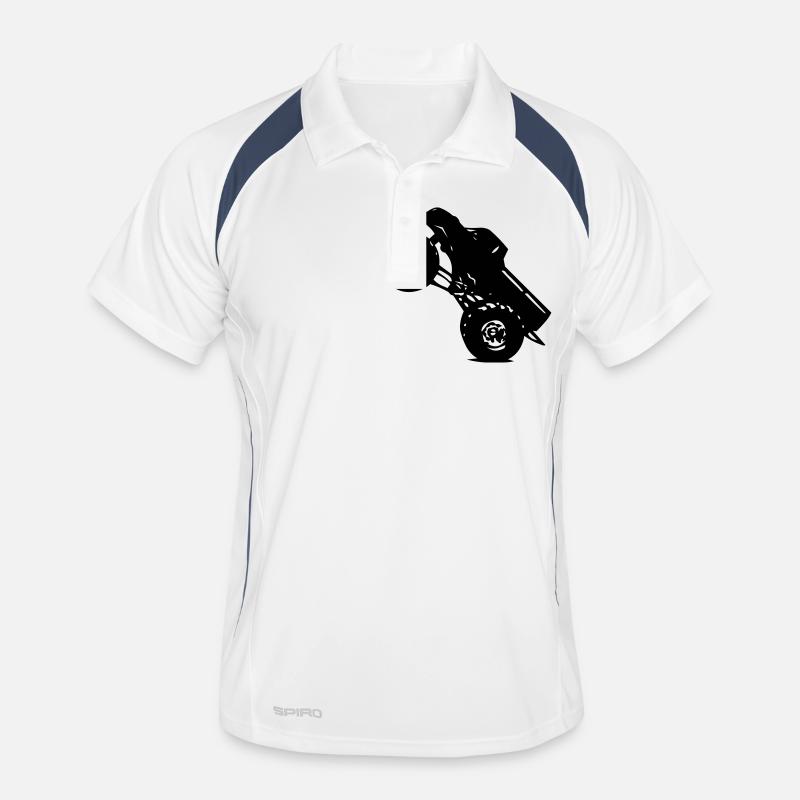 Monstertruck Männer Polo atmungsaktiv