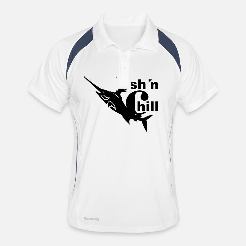 Schwertfisch / swordfish (1c) Men's Polo breathable