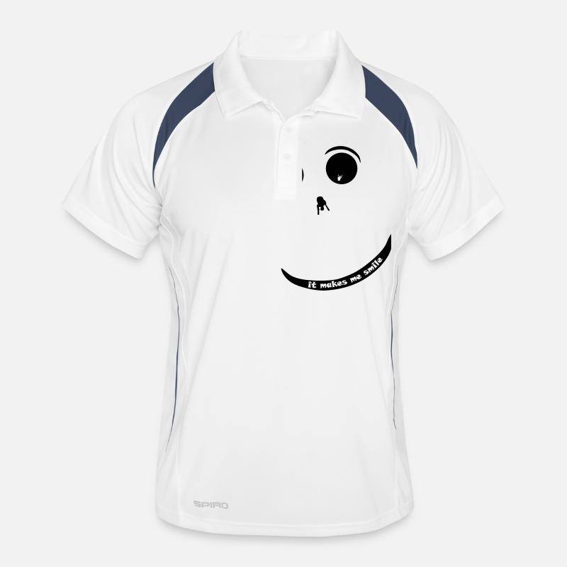 Paraglider Smiley Polo respirant Homme