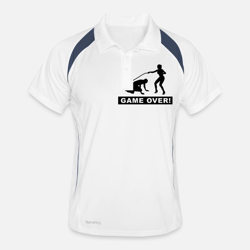 cerf la nuit Polo respirant Homme