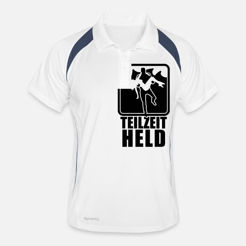 Teilzeit-Held Männer Polo atmungsaktiv