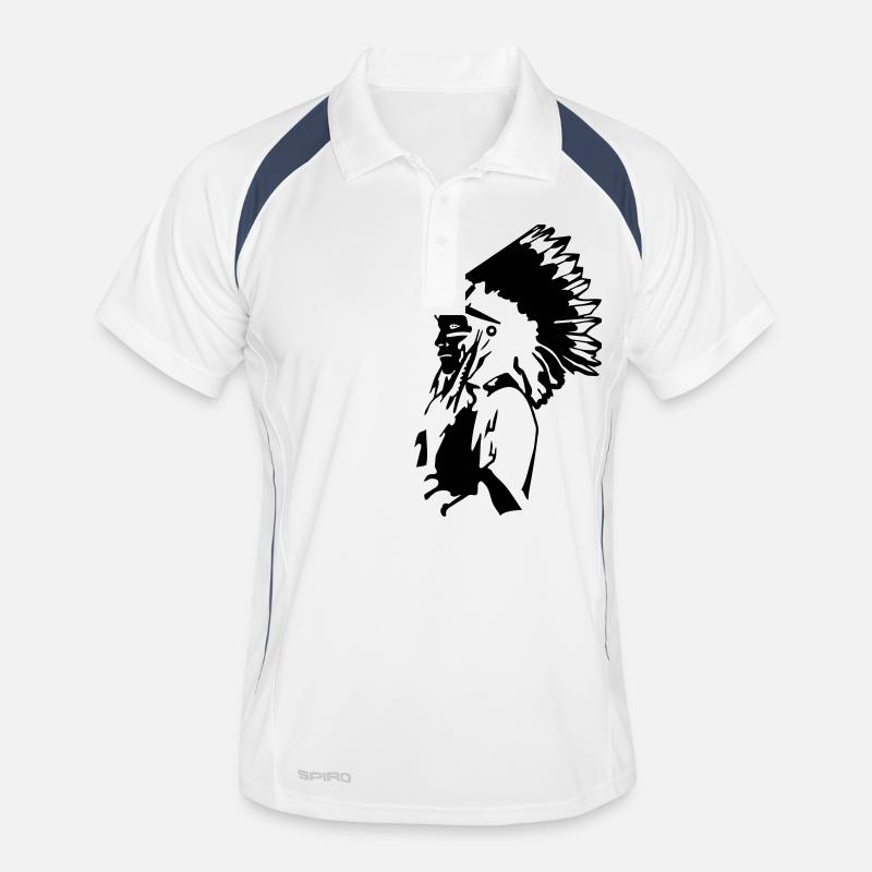 Indian Chief Men's Polo breathable