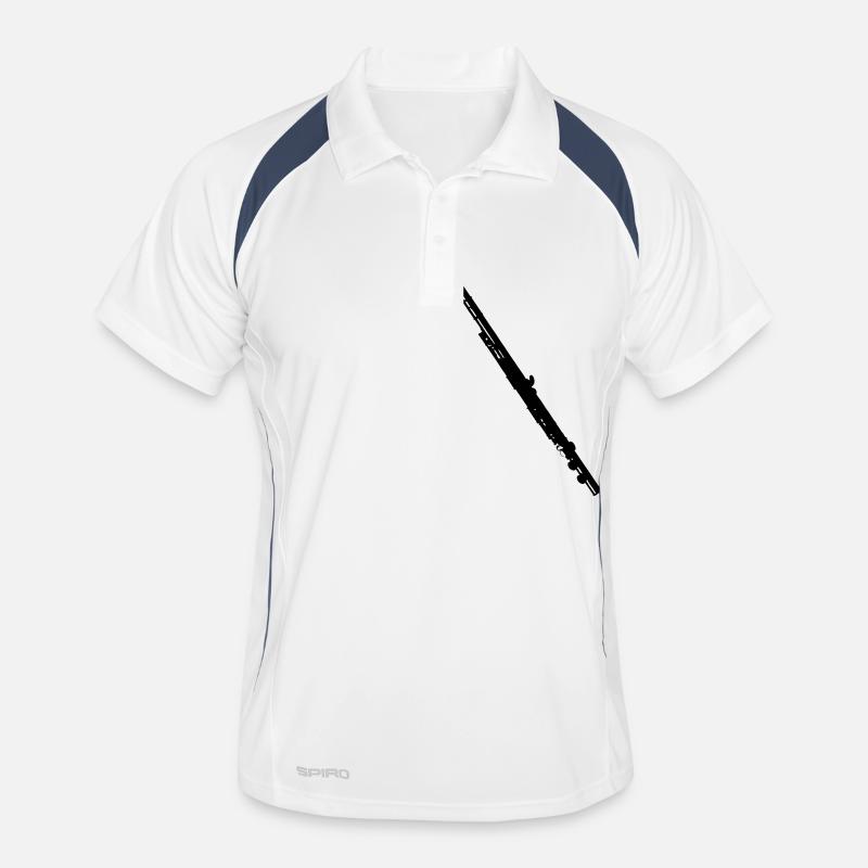 Querfloete Männer Polo atmungsaktiv
