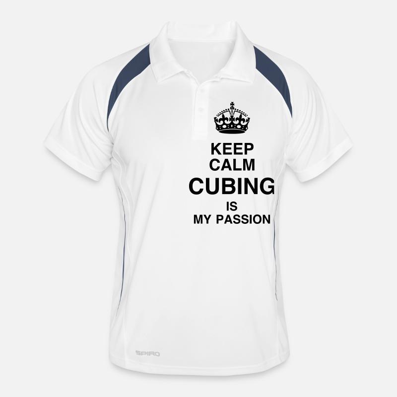 Cubing / Cube / Cuber / Speedcubing Männer Polo atmungsaktiv