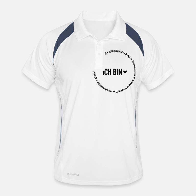 ich bin Männer Polo atmungsaktiv