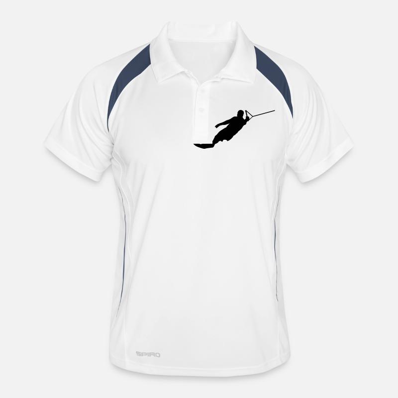 Waterski male de Männer Polo atmungsaktiv
