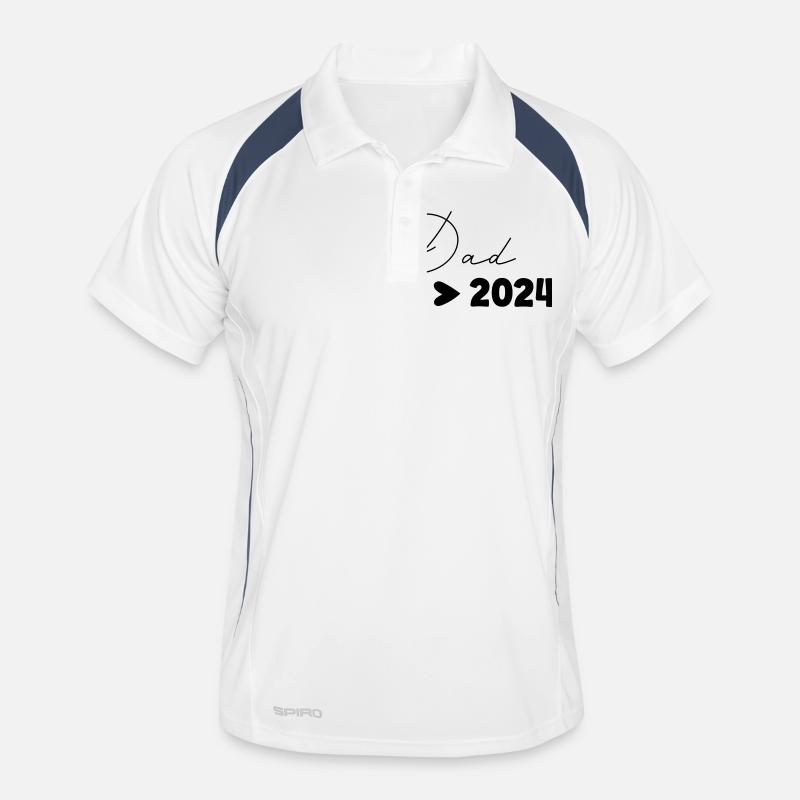 Papa 2024 Polo respirant Homme