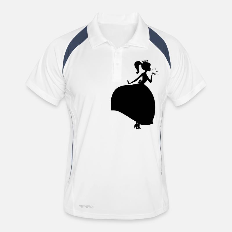 Belle silhouette de princesse Polo respirant Homme