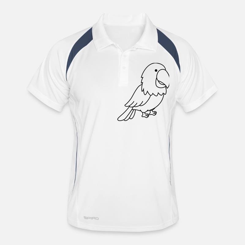 parrot Men's Polo breathable