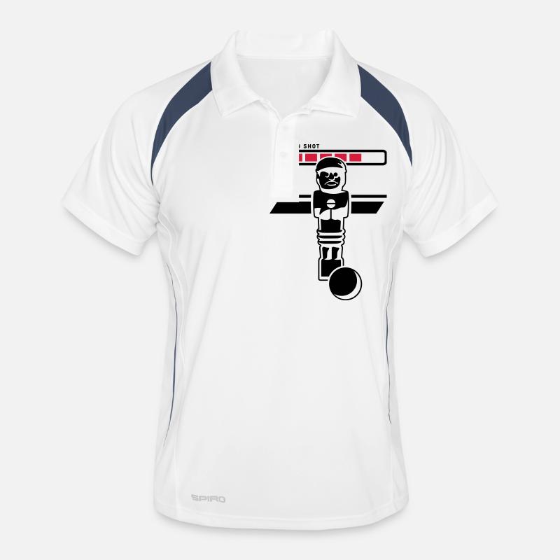 loading shot Männer Polo atmungsaktiv