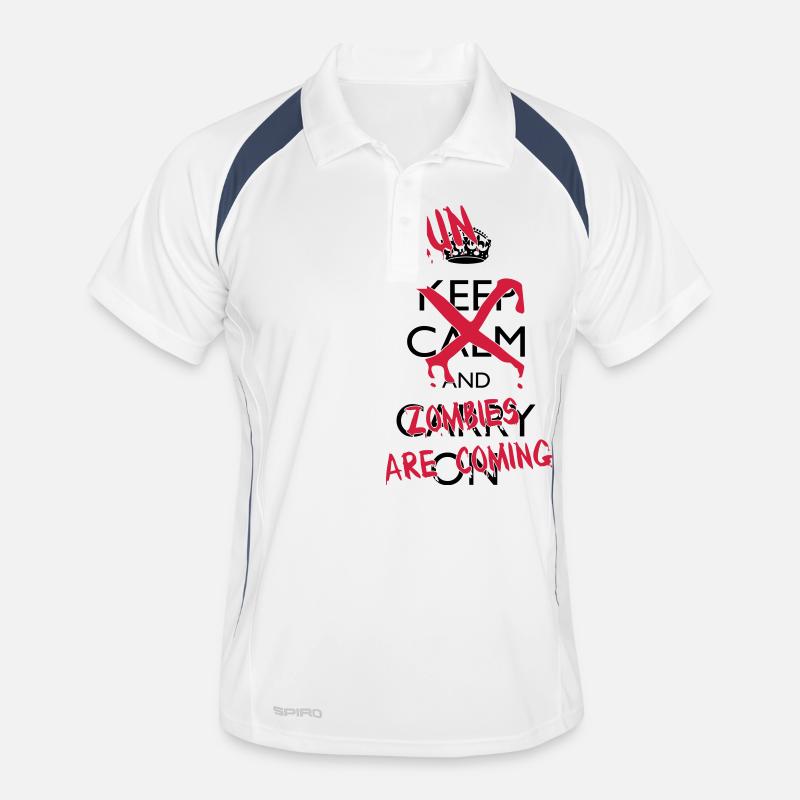 Run zombies Polo respirant Homme